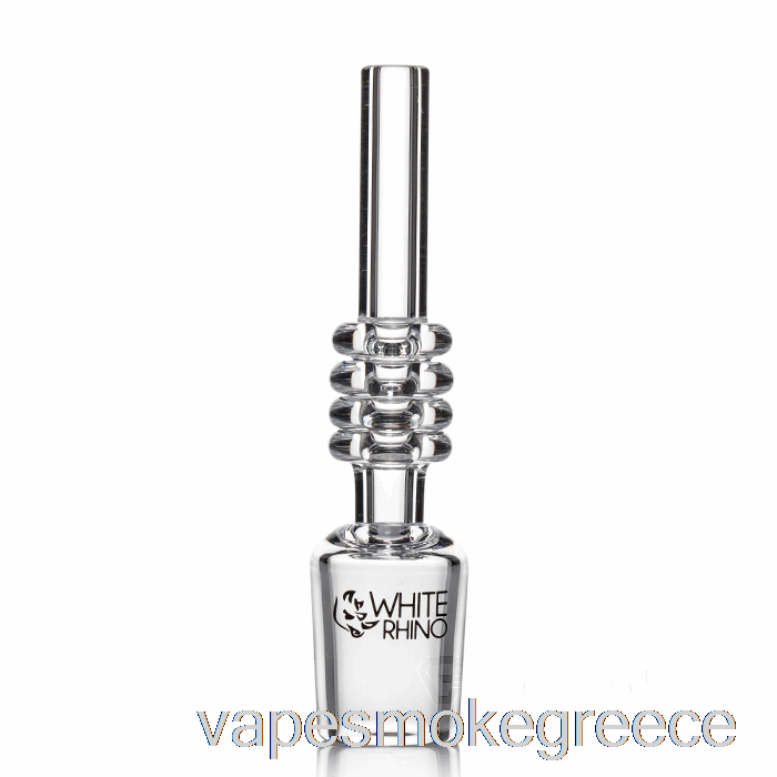 Vape Greece White Rhino Nectar Collector Quartz Tips 18mm